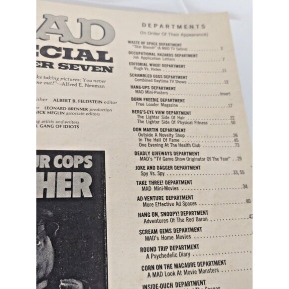 Vintage Mad Magazine "Mad Special Number Seven" 1972 - Picture 6 of 8